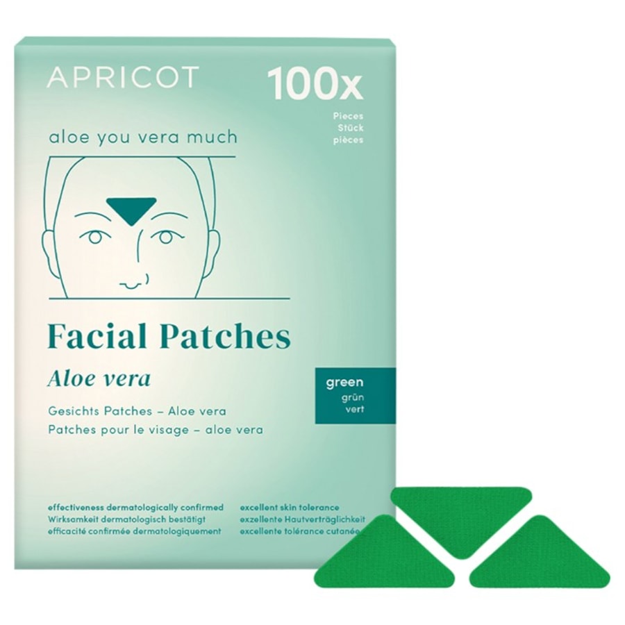 Gesicht Facial Patches Aloe Vera - aloe you vera much von APRICOT