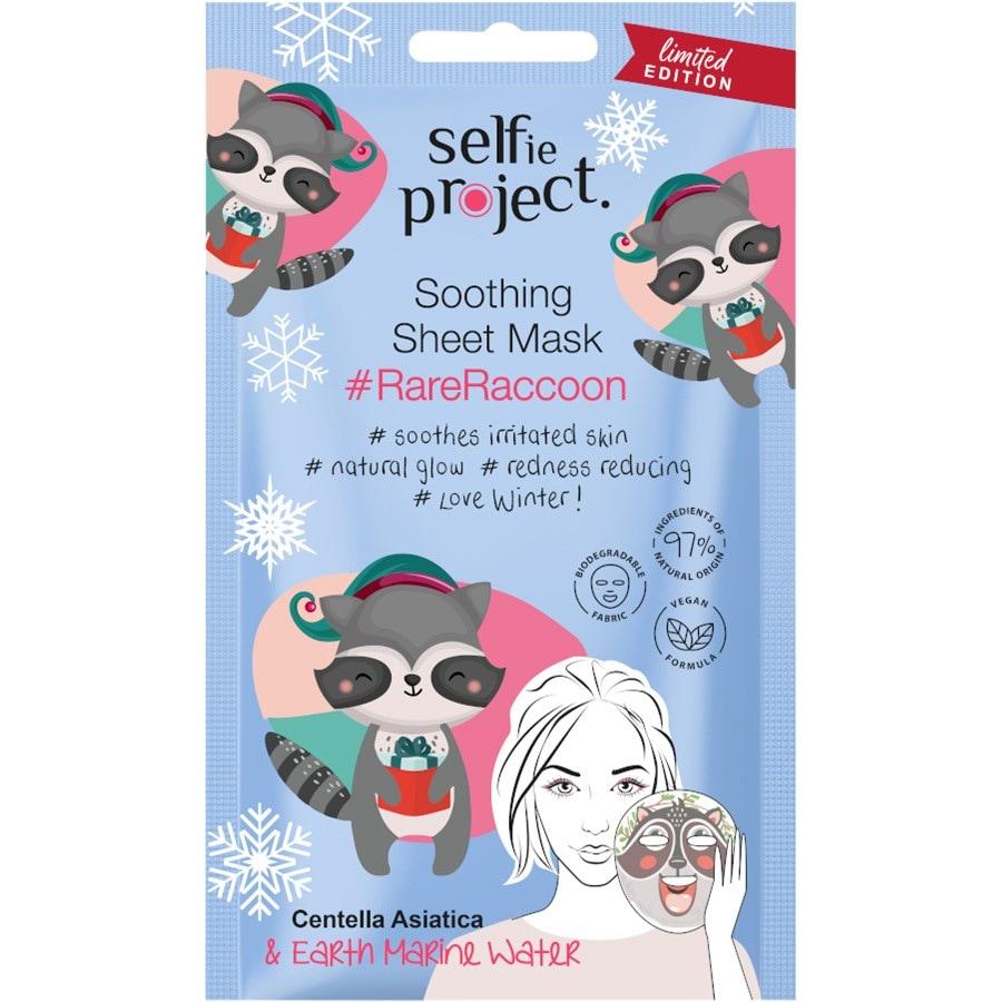 Gesichtsmasken Soothing Sheet Mask #RareRaccoon von Selfie Project