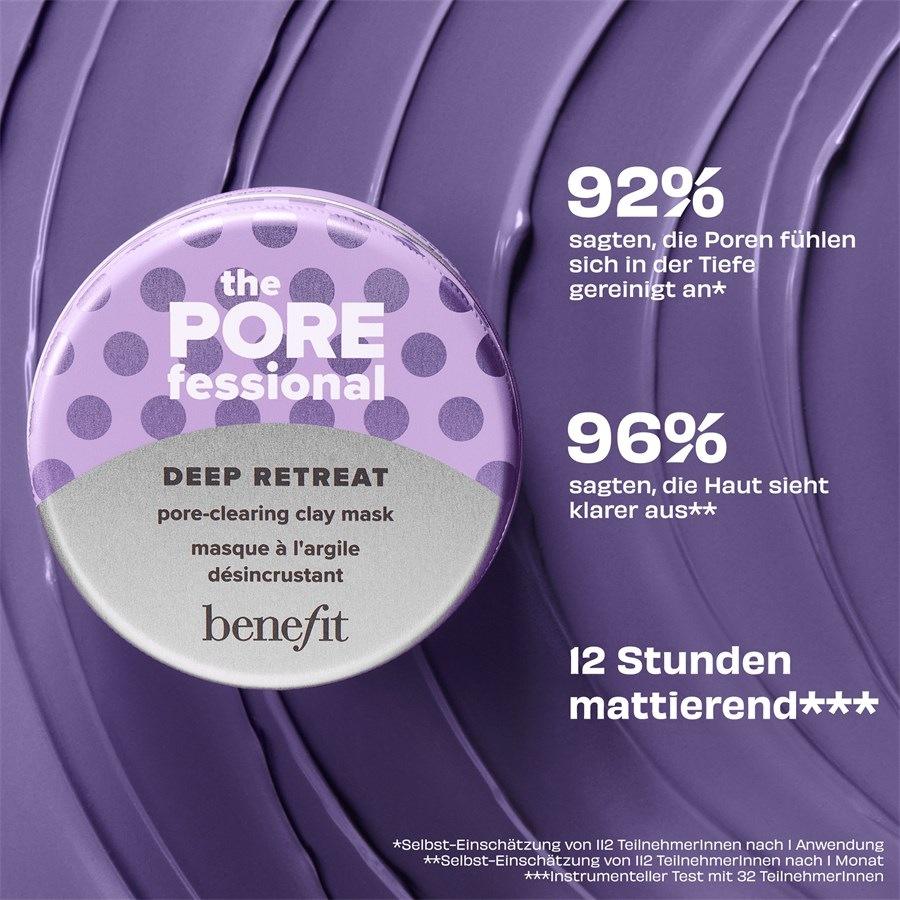 Gesichtsmasken The POREfessional Deep Retreat - Poren Klärende Tonerde Maske Von Benefit