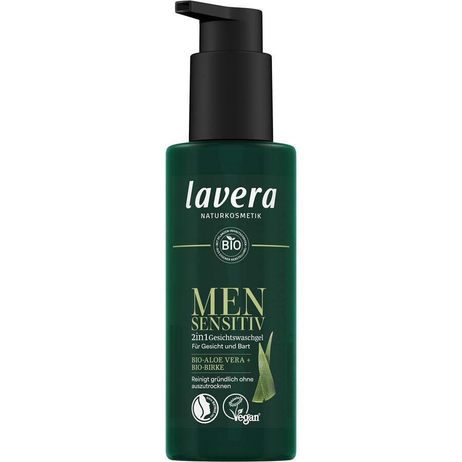 Gesichtspflege 2in1 Gesichtswaschgel von Lavera