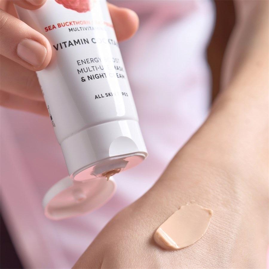 Gesichtspflege Energy Boost Multi-Use Mask&night Cream Vitamin Cocktail Von Mossa