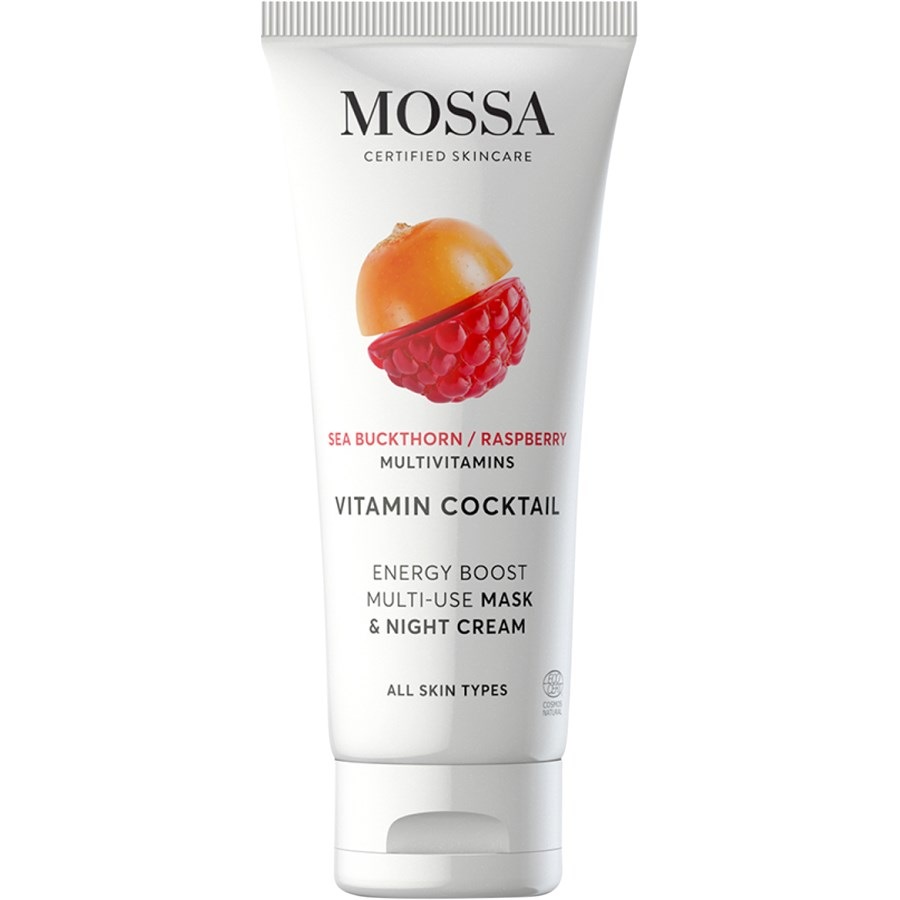 Gesichtspflege Energy Boost Multi-Use mask&night cream Vitamin Cocktail von Mossa