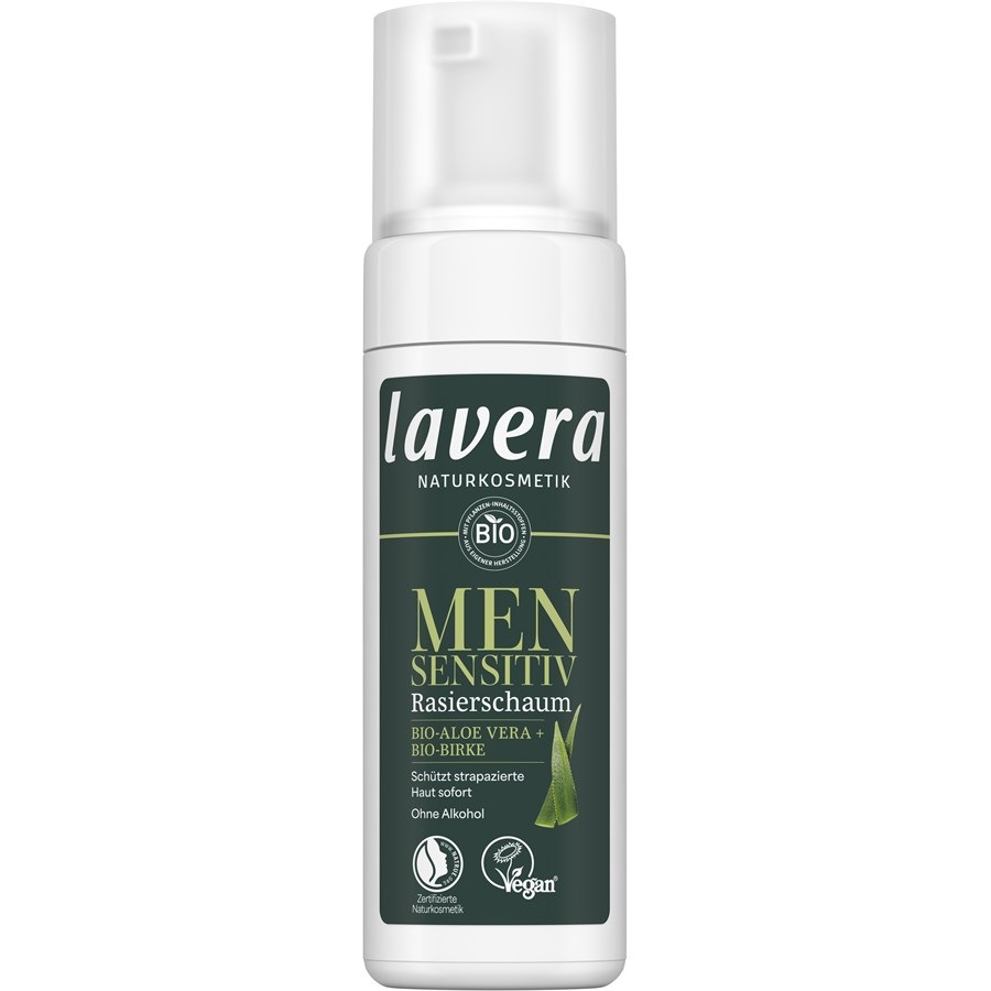 Gesichtspflege Rasierschaum von Lavera