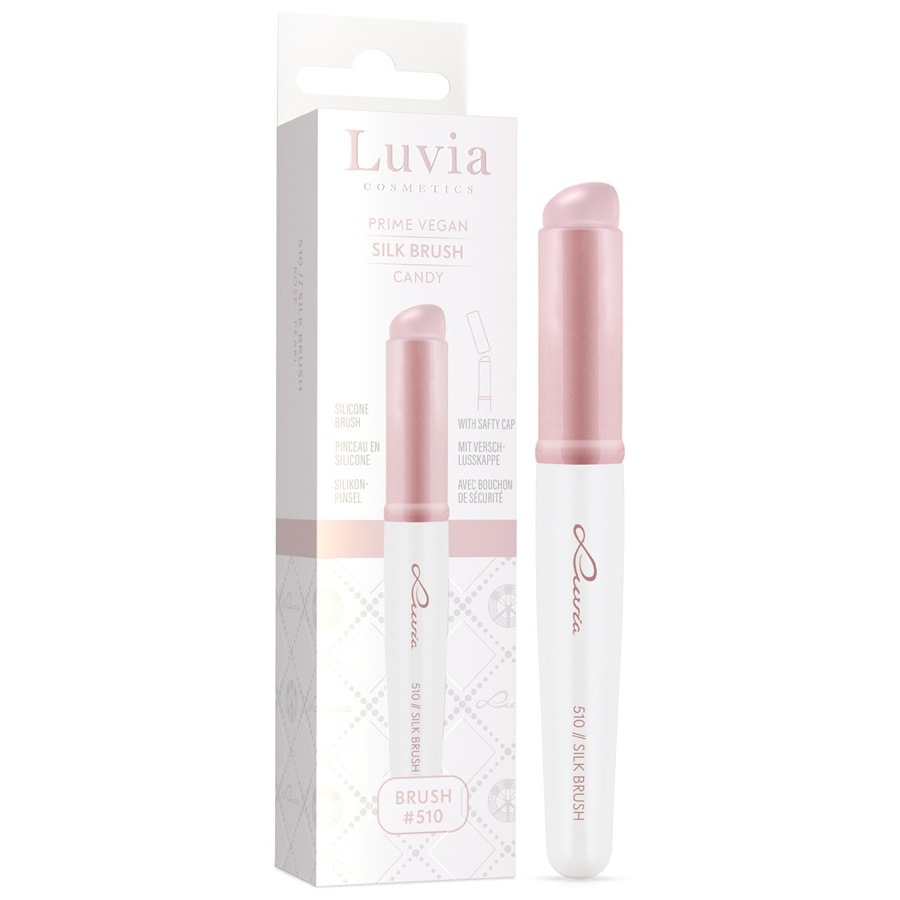 Gesichtspinsel 510 // Silk Brush - Candy Von Luvia Cosmetics
