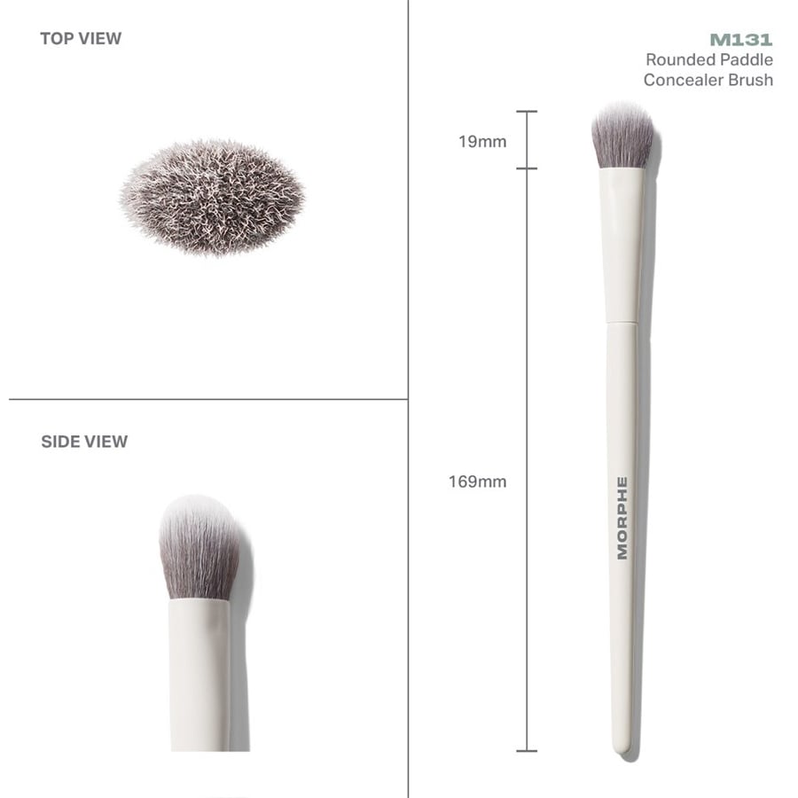 Gesichtspinsel M131 Rounded Paddle Concealer Brush Von Morphe