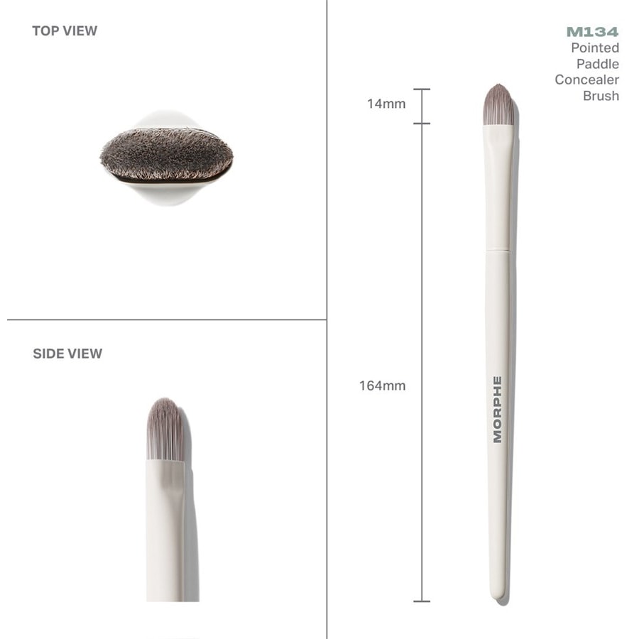 Gesichtspinsel M134 Pointed Paddle Concealer Brush Von Morphe