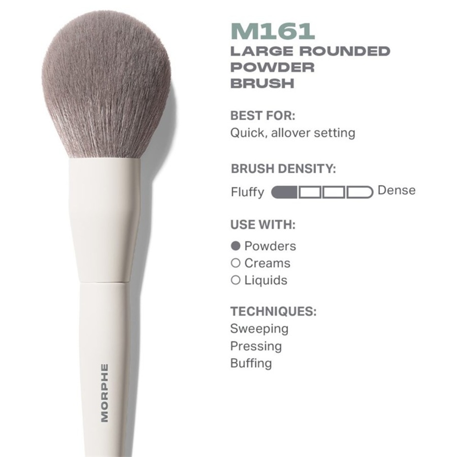 Gesichtspinsel M161 Large Rounded Powder Brush Von Morphe