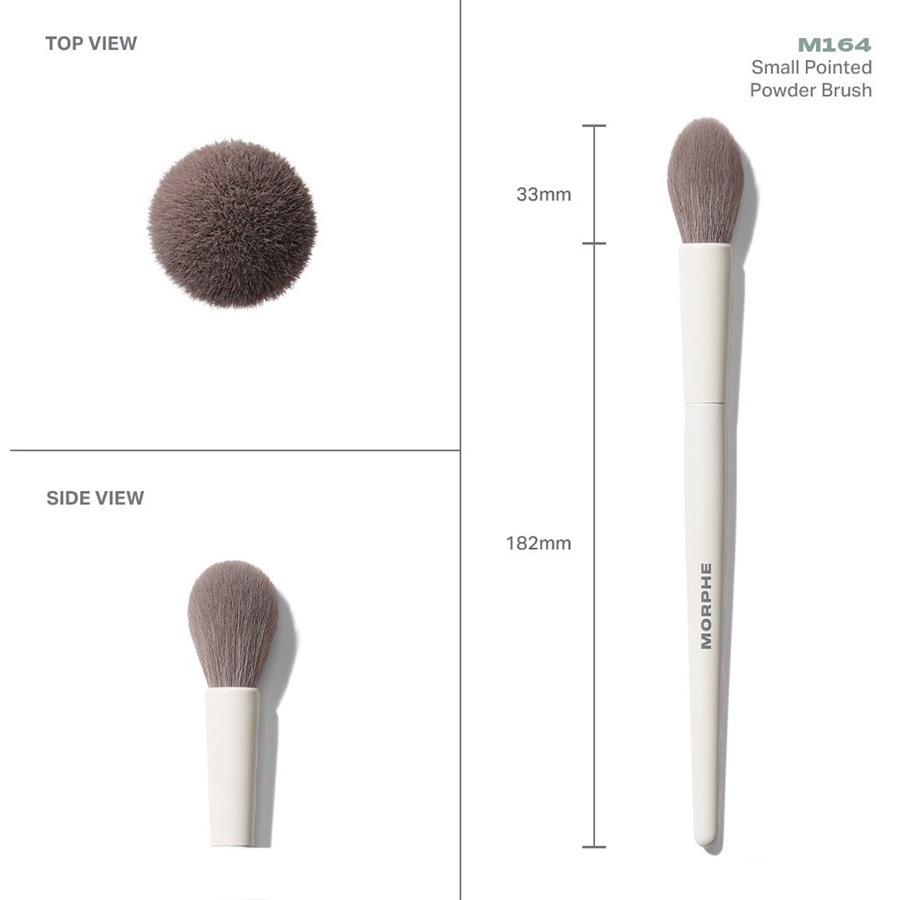 Gesichtspinsel M164 Small Pointed Powder Brush Von Morphe ❤️ Online Kaufen