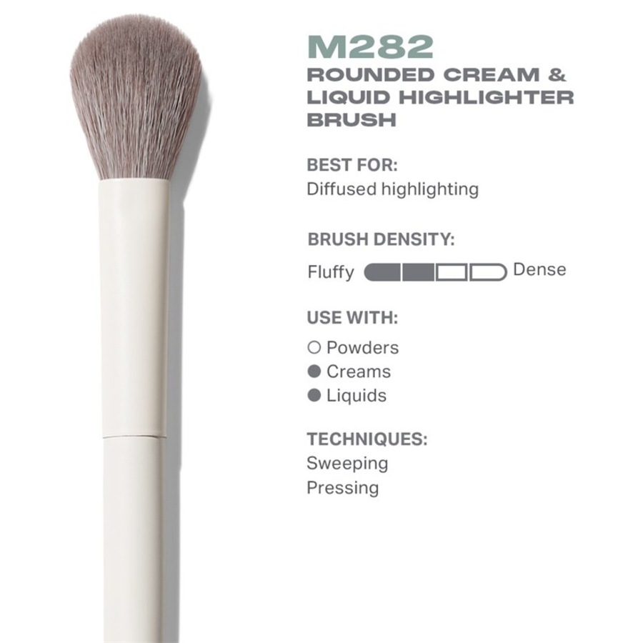 Gesichtspinsel M282 Rounded Cream & Liquid Highlight Brush Von Morphe ❤️ Online Kaufen