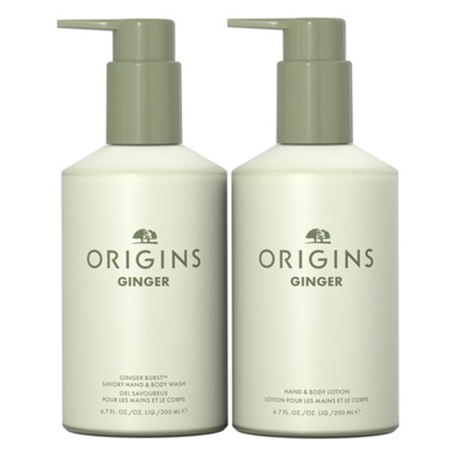 Ginger Aromatic Hand Wash & Lotion Duo Von Origins