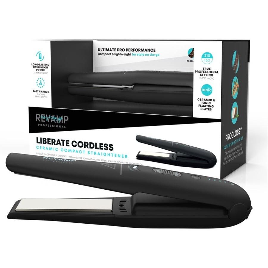 Glätteisen Liberate Kompakt Kabellos Keramik Von Revamp Professional