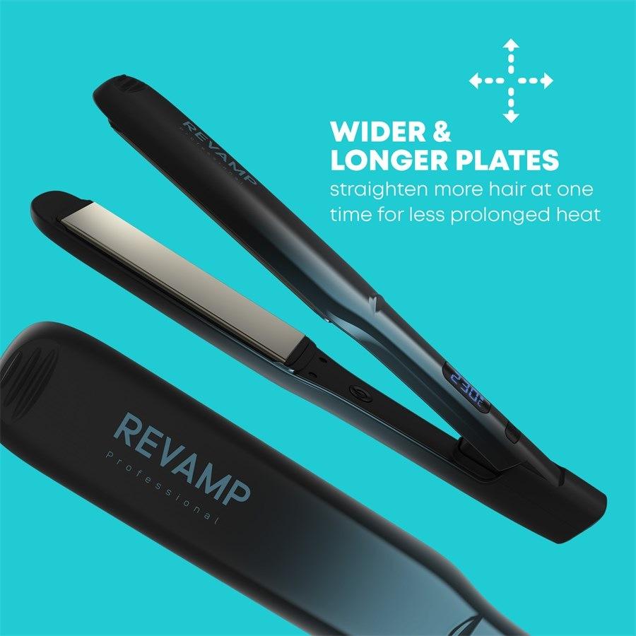 Glätteisen Wide Ultra X Shine Keramik Von Revamp Professional