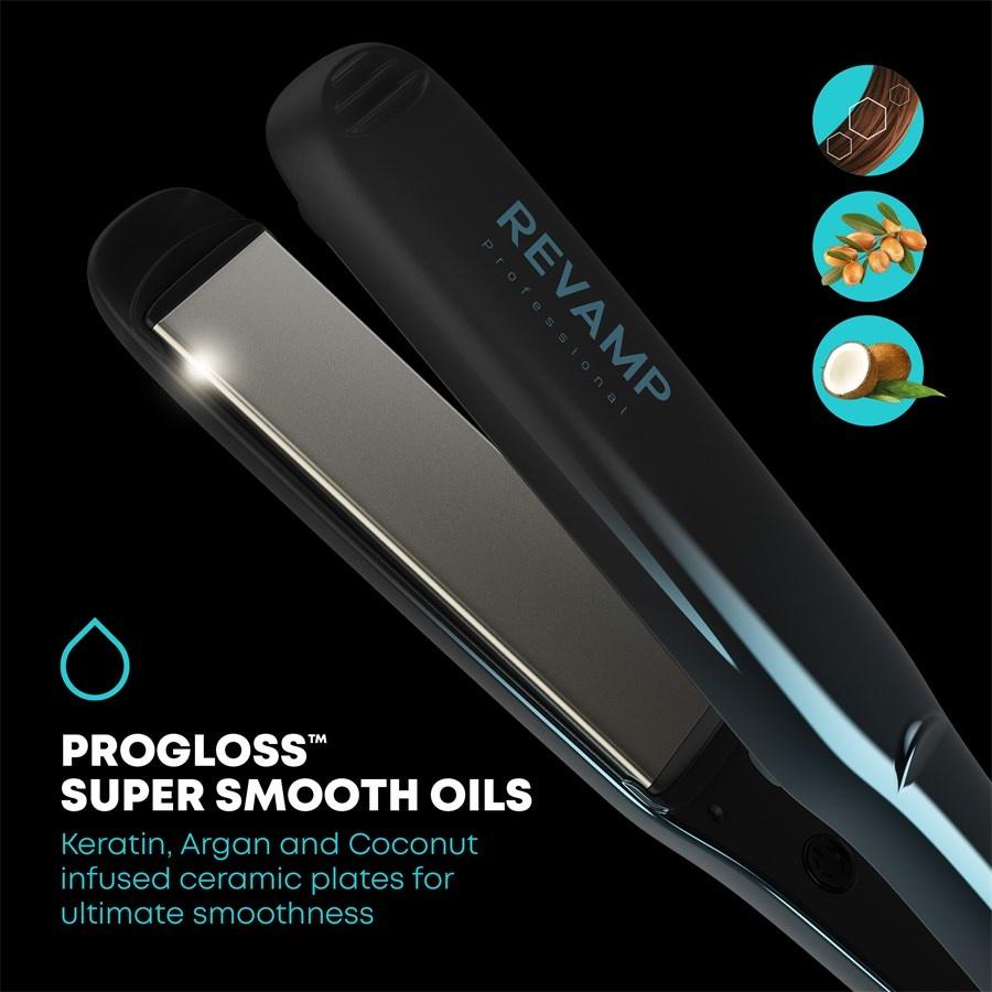 Glätteisen Wide Ultra X Shine Keramik Von Revamp Professional