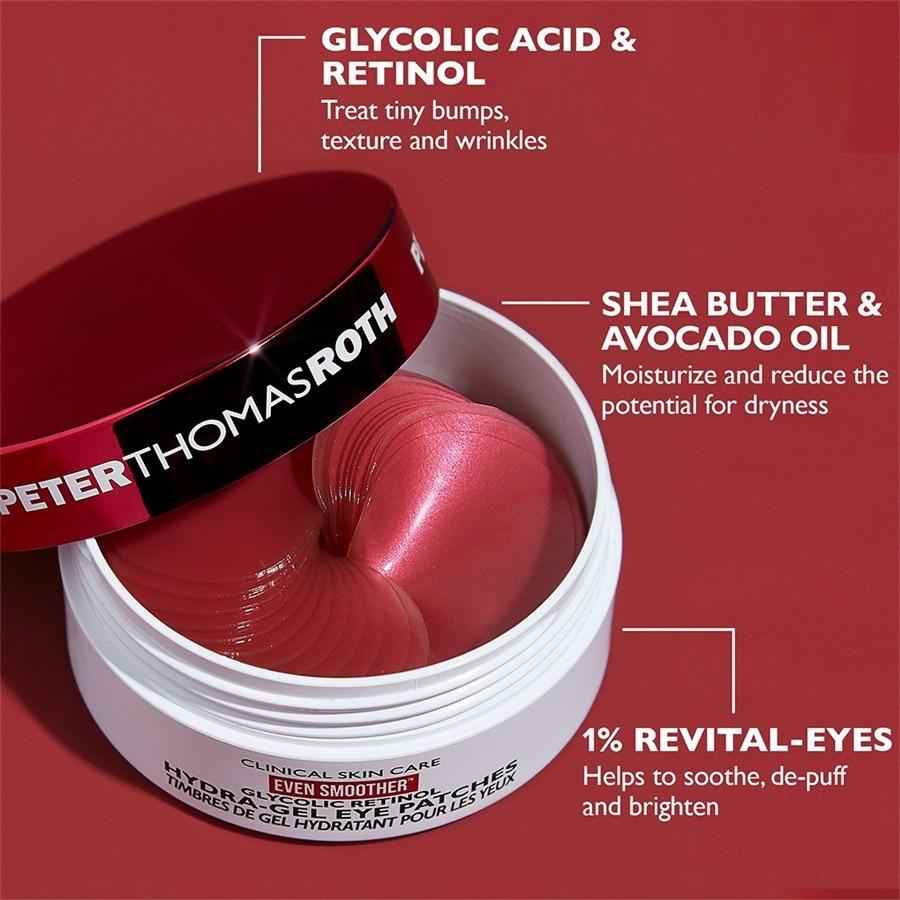 Glycolic Even Smoother Glycolic Retinol Hydra-Gel Eye Patches Von Peter Thomas Roth
