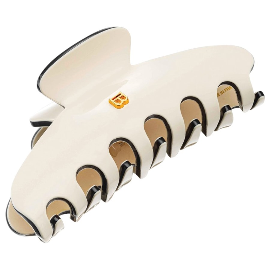 Haarklammern Cellulose Acetate Pince White von Balmain Hair Couture