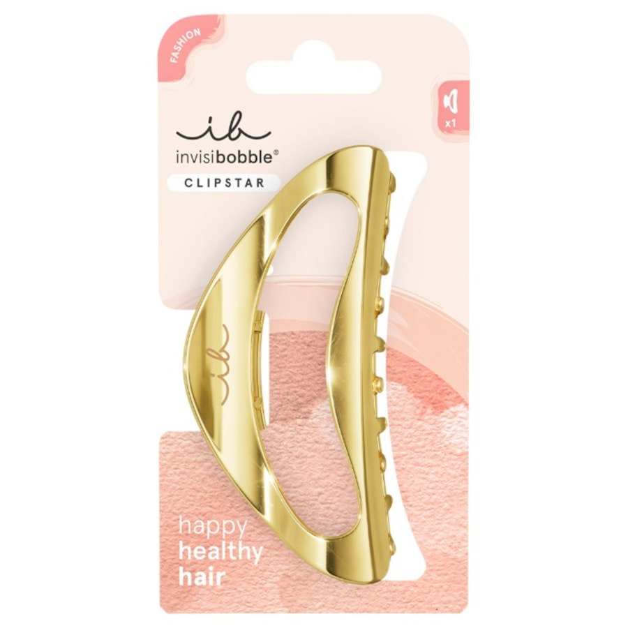 Haarklammern Clipstar Gold Luxe von Invisibobble