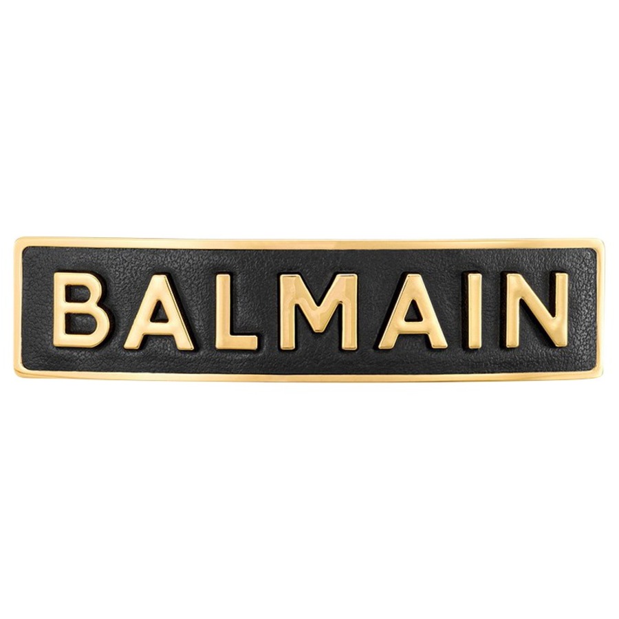 Haarspangen Gold Plated Hair Slide Logo Von Balmain Hair Couture