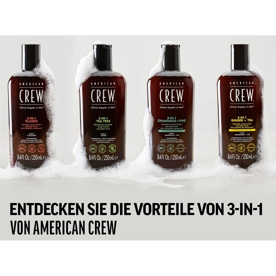 Hair & Body 3-in-1 Chamomile + Pine Shampoo Conditioner And Body Wash Von American Crew