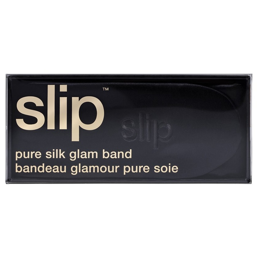 Hair Care Pure Silk Glam Band Black Von Slip