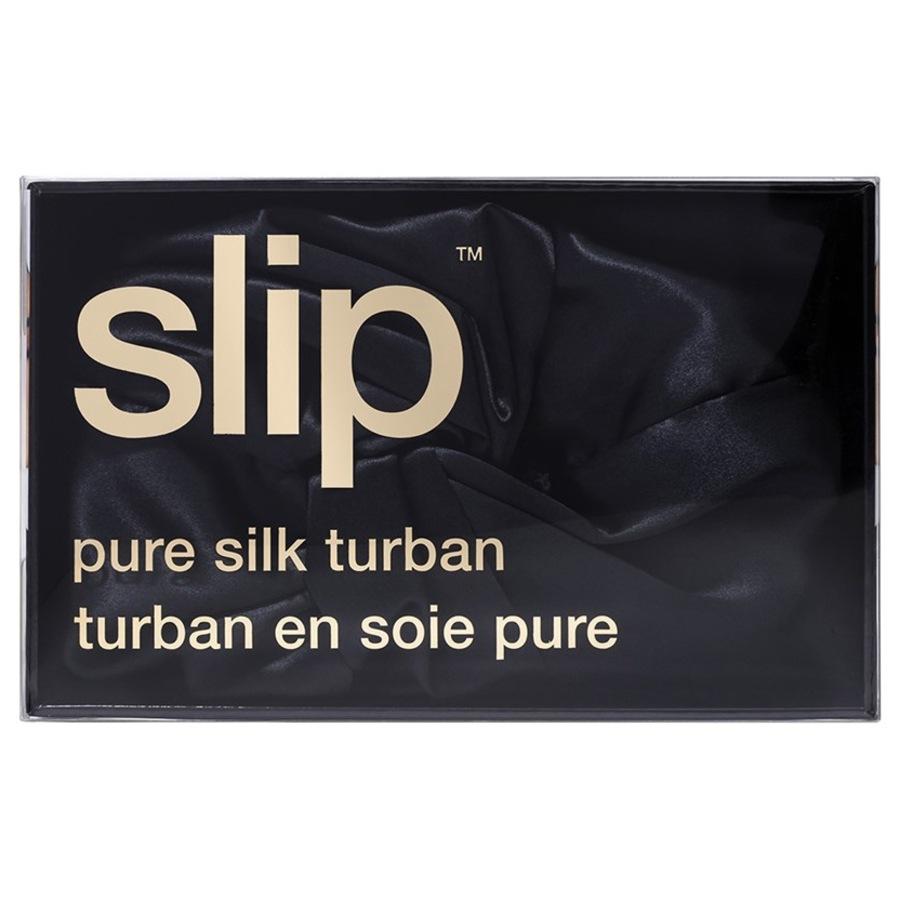 Hair Care Silk Hair Turban Black Von Slip
