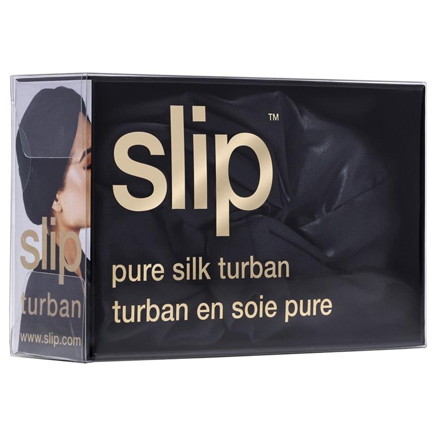 Hair Care Silk Hair Turban Black Von Slip