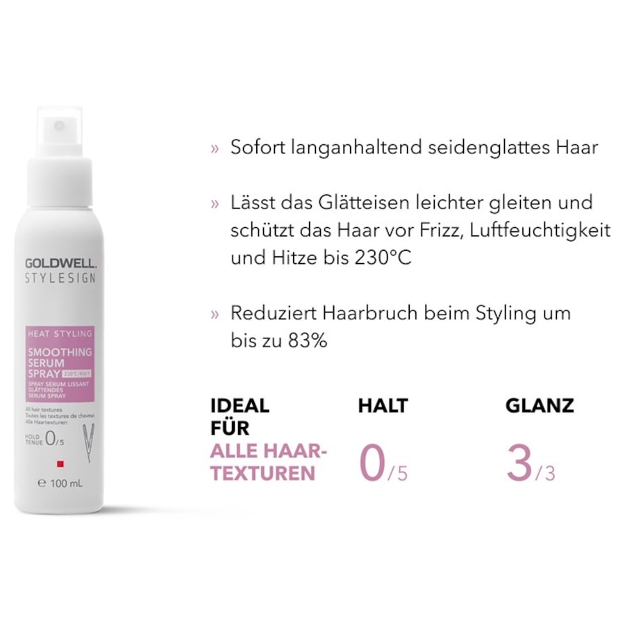 Heat Styling Stylesign Heat Styling Glättendes Serum-Spray Von Goldwell