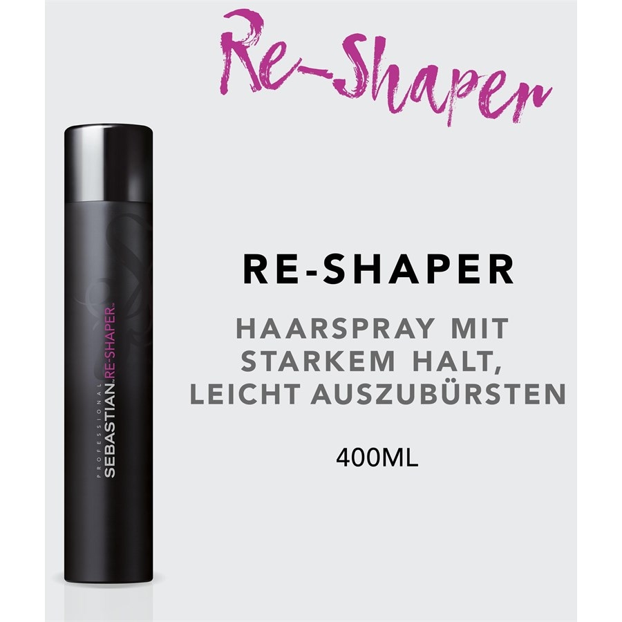 HOLD Strong Hold Hairspray Re-Shaper von Sebastian