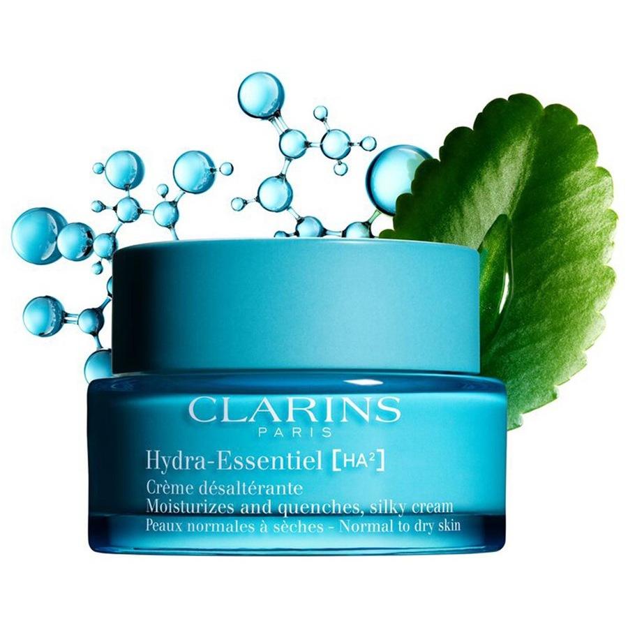 Hydra-Essentiel [HA²] Crème Désaltérante - Peaux Normales à Sèches Von CLARINS