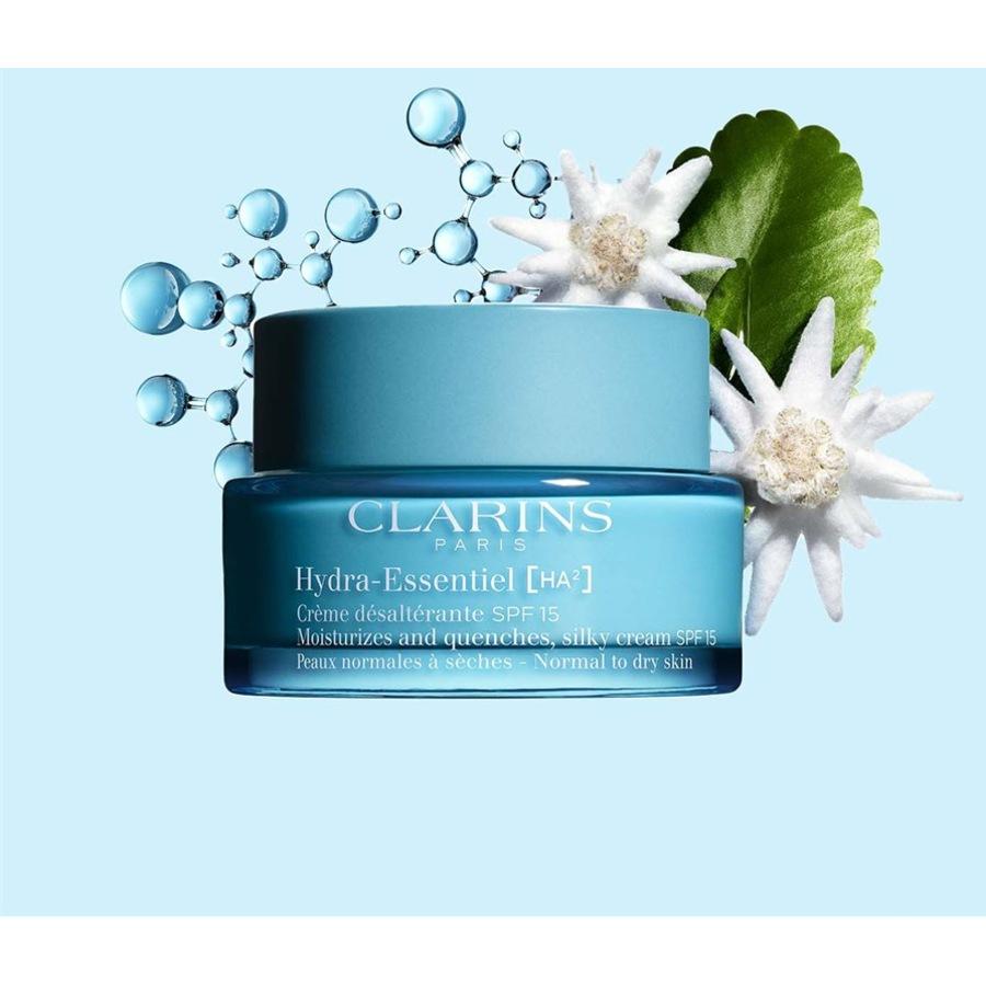 Hydra-Essentiel [HA²] Crème Désaltérante SPF 15 - Peaux Normales à Sèches Von CLARINS