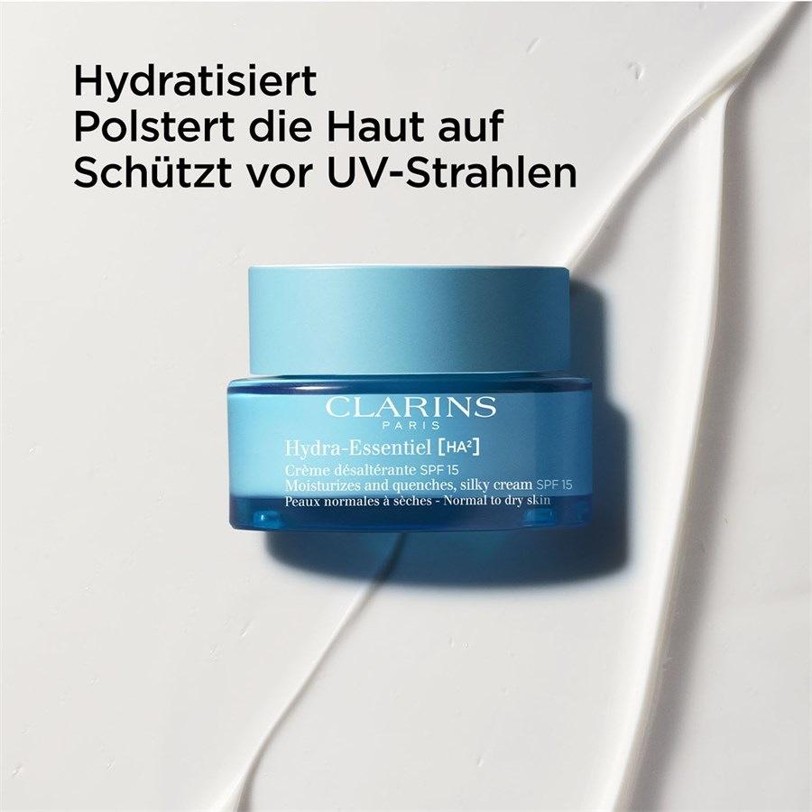 Hydra-Essentiel [HA²] Crème Désaltérante SPF 15 - Peaux Normales à Sèches Von CLARINS