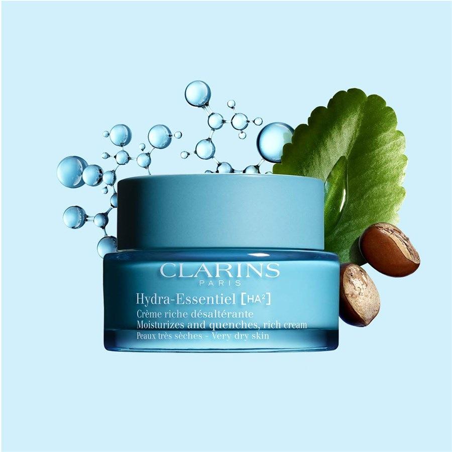 Hydra-Essentiel [HA²] Crème Riche Désaltérante - Peaux Très Sèches Von CLARINS