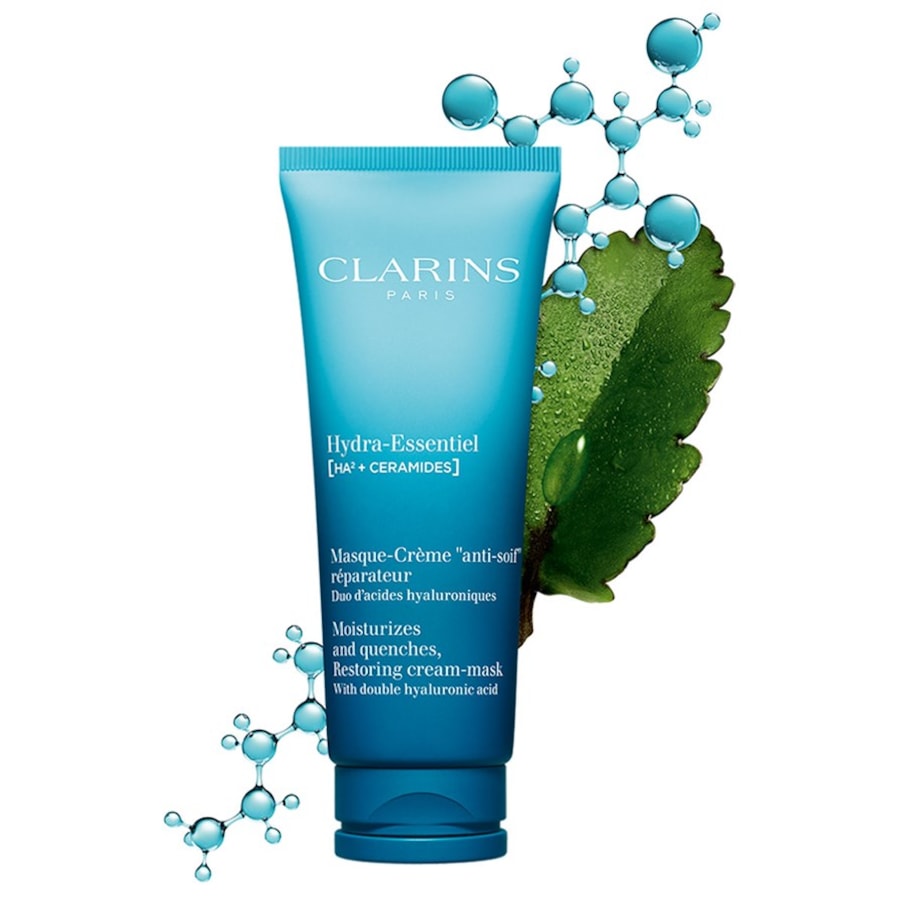 Hydra-Essentiel [HA²] Masque-Crème "anti-soif" Réparateur Von CLARINS