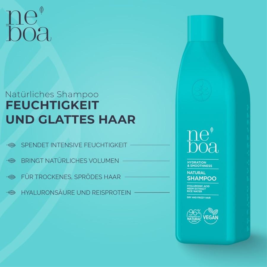 Hydration & Smoothness Shampoo Dry & Frizzy Hair Von Neboa