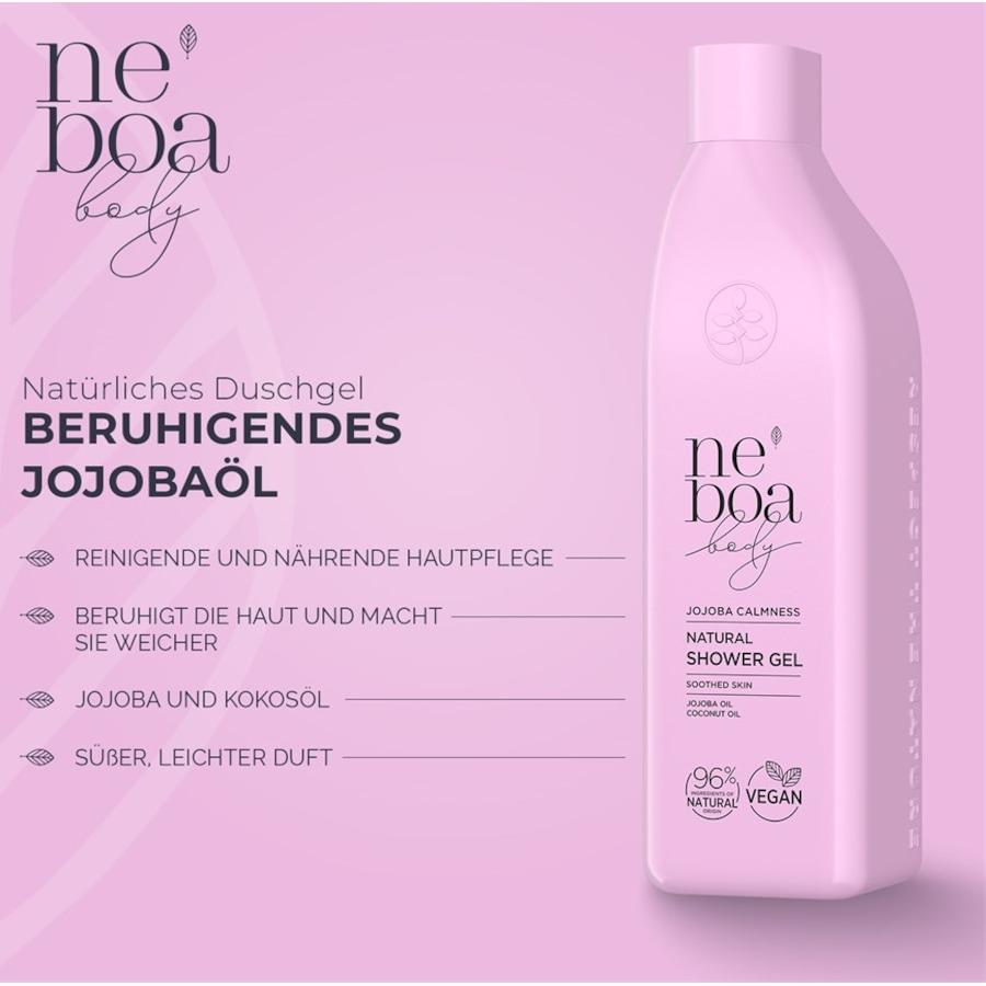 Jojoba Calmness Natural Shower Gel Soothed Skin Von Neboa