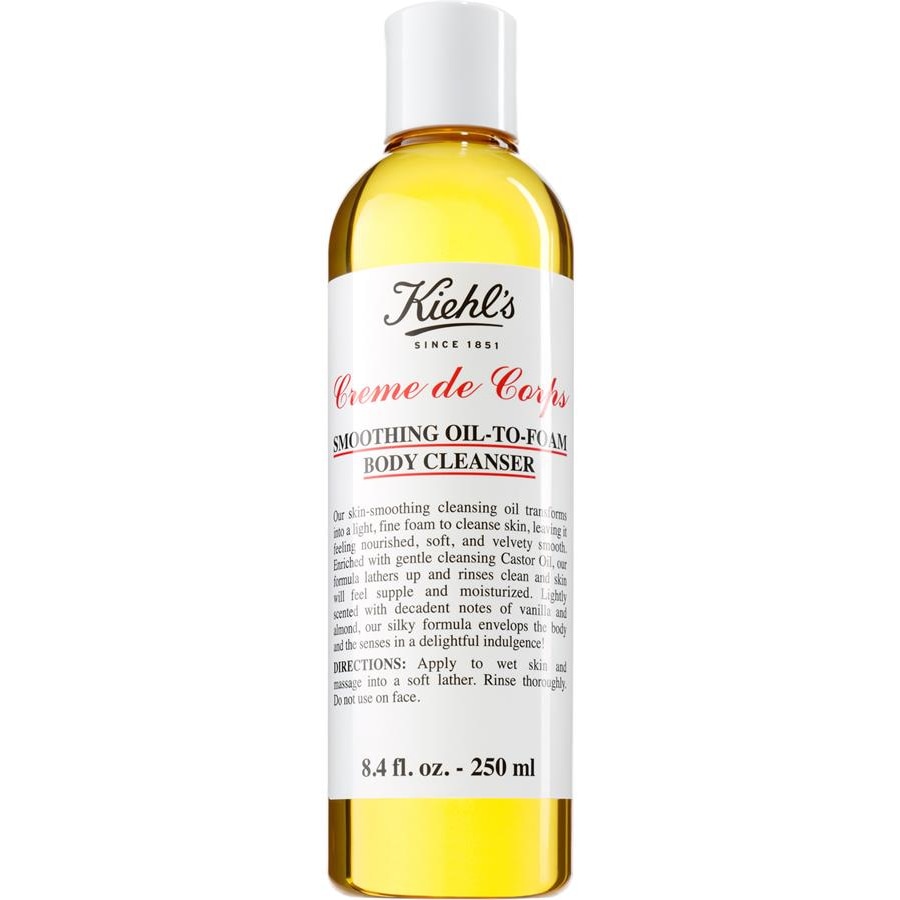 Kiehl's Smoothing Oil-To-Foam Body Cleanser Creme de Corps