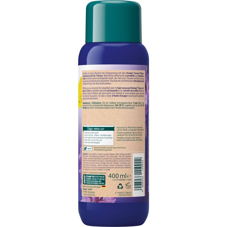 Kneipp Schaum- & Cremebäder Aroma-Pflegeschaumbad Zeit Für Träume
