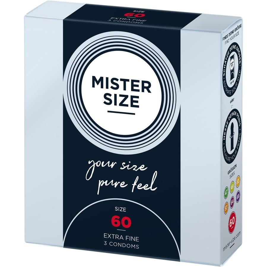 Kondome Pure Feel 60 Mm - Größe XL Von Mister Size