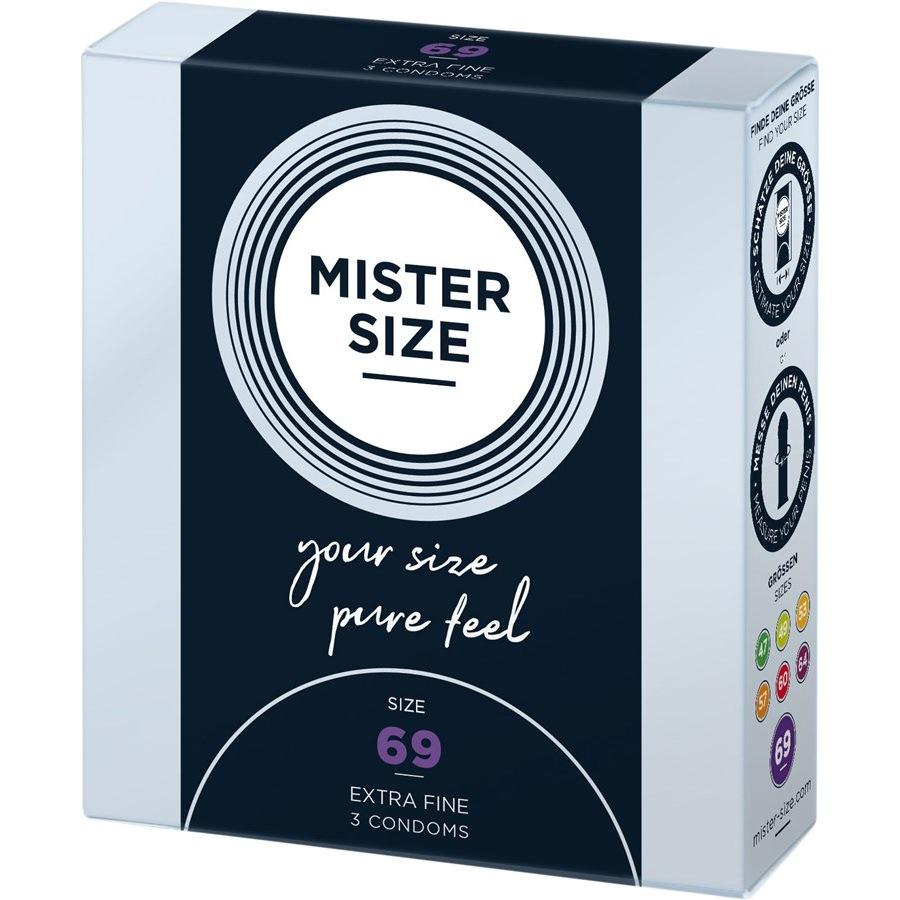 Kondome Pure Feel 69 Mm - Größe 3XL Von Mister Size