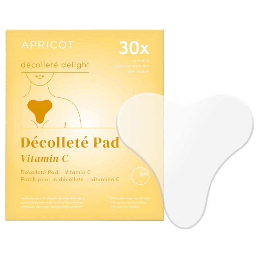 Körper Decolleté Pad mit Vitamin C - décolleté delight von APRICOT