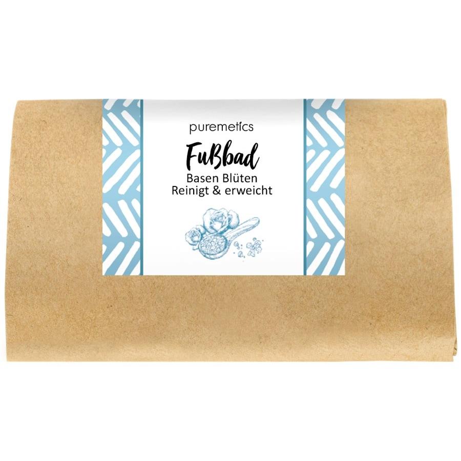 Körperpflege Fußbad Basen-Blüten von puremetics