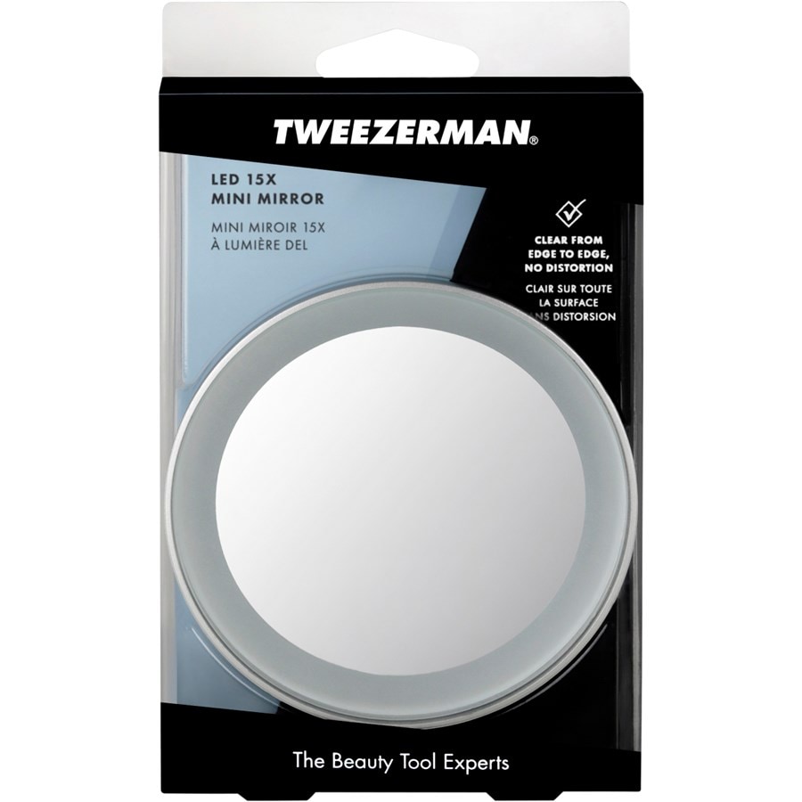 Kosmetikspiegel 15X Mini Vergrößerungsspiegel von Tweezerman