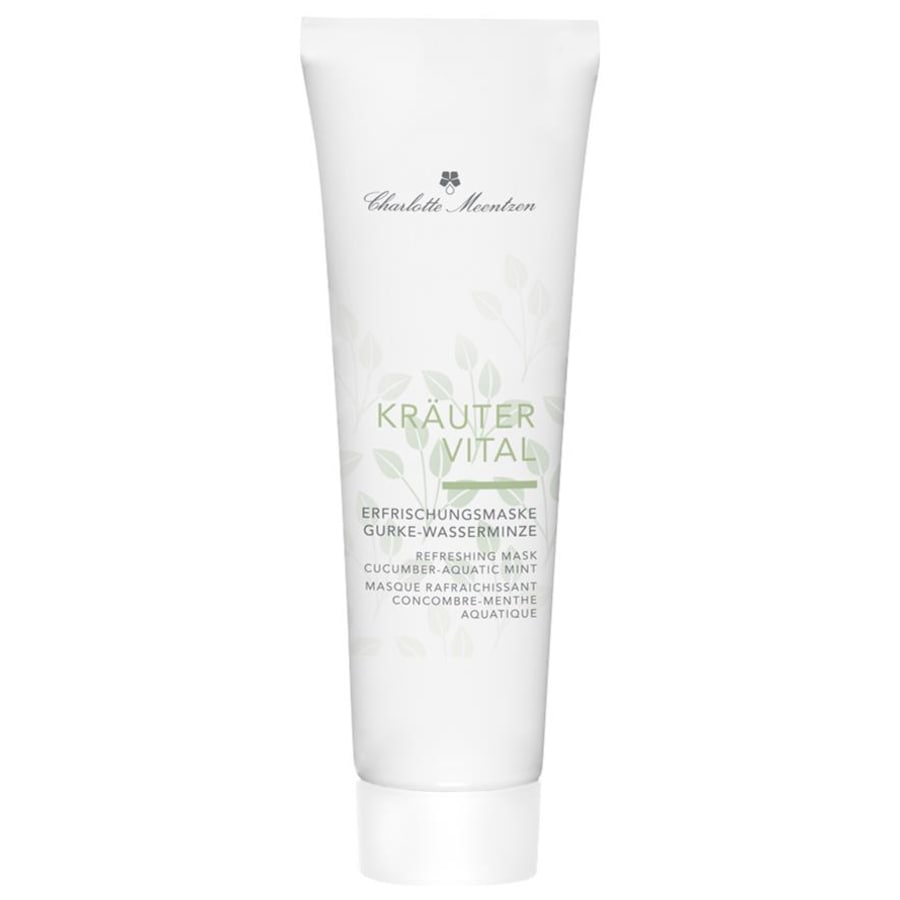 Kräutervital Erfrischungsmaske Gurke-Wasserminze von Charlotte Meentzen