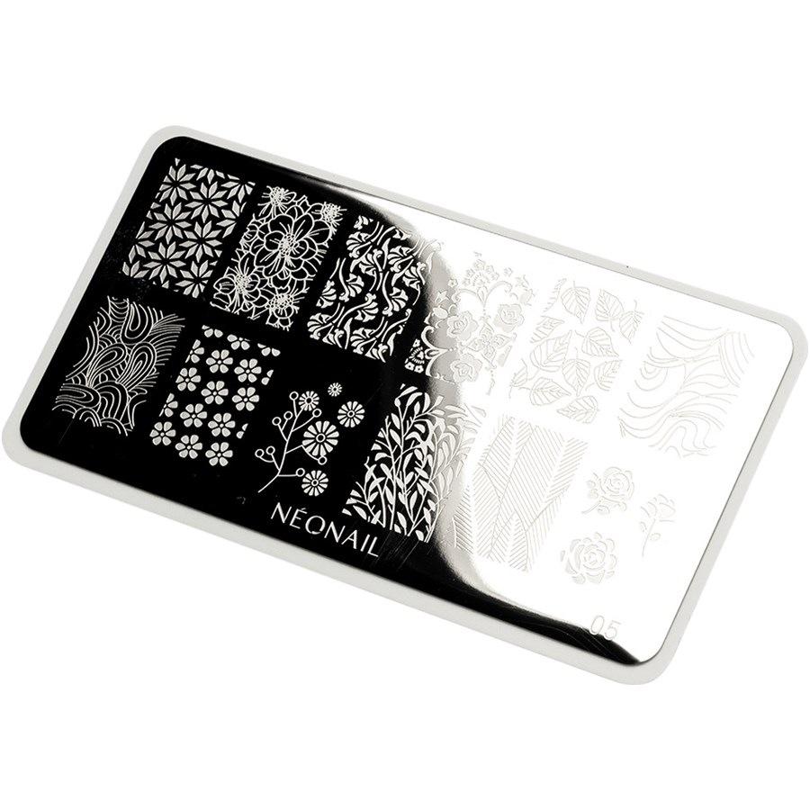 Kunstnägel & Nageldesign Stamping Platte von NEONAIL