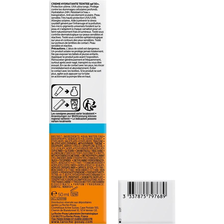 La Roche Posay Anthelios Hydratisierende Getönte Cream LSF 50+