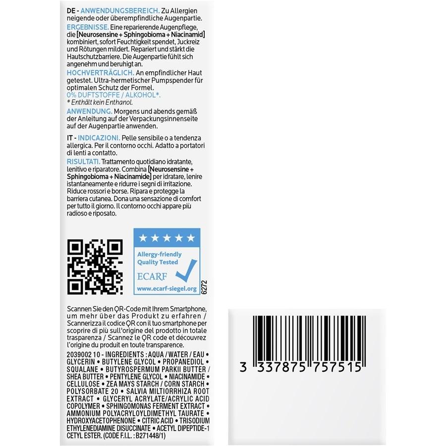 La Roche Posay Toleriane Dermallergo Augen