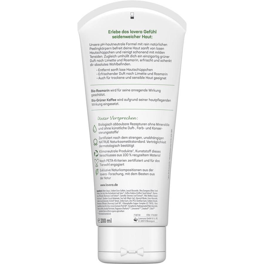 Lavera Dusch-Peeling Bio-Rosmarin & Bio-Grüner Kaffee