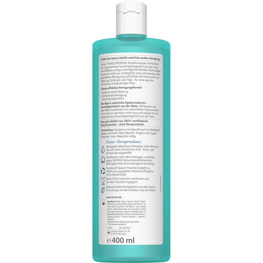 Lavera Hydro Refresh Mizellenwasser