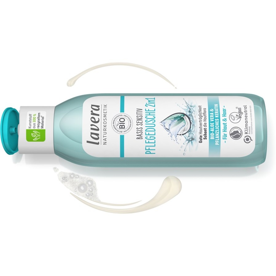 Lavera Pflegedusche 2in1 Bio-Aloe Vera & Pflanzliches Keratin