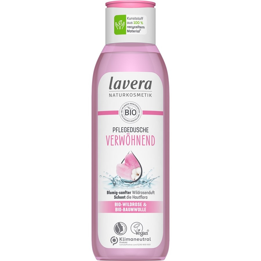 Lavera Pflegedusche Verwöhnend Bio-Wildrose & Bio-Baumwolle