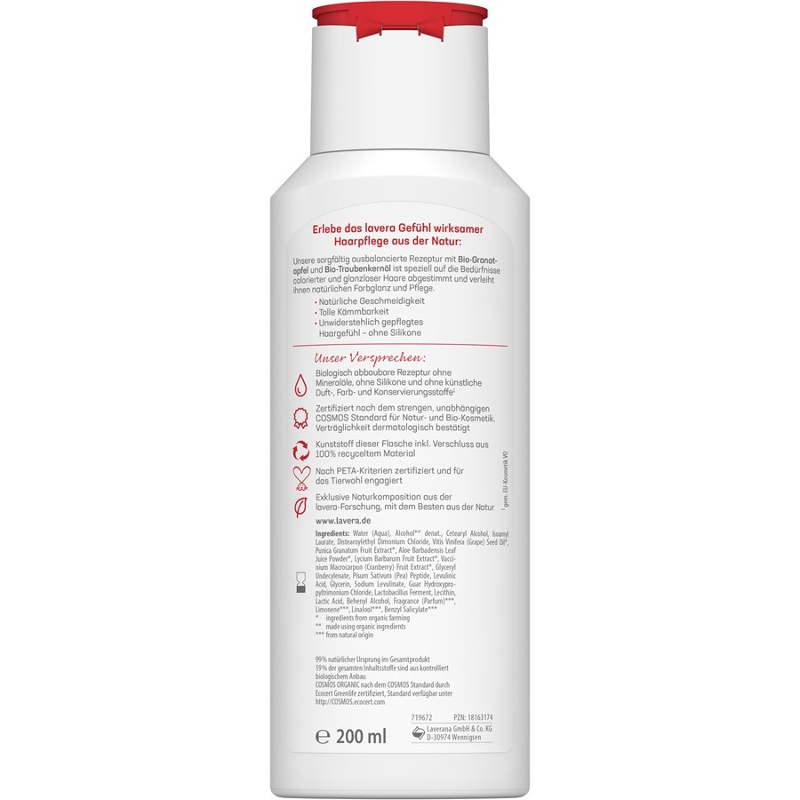 Lavera Pflegespülung Farbglanz & Pflege
